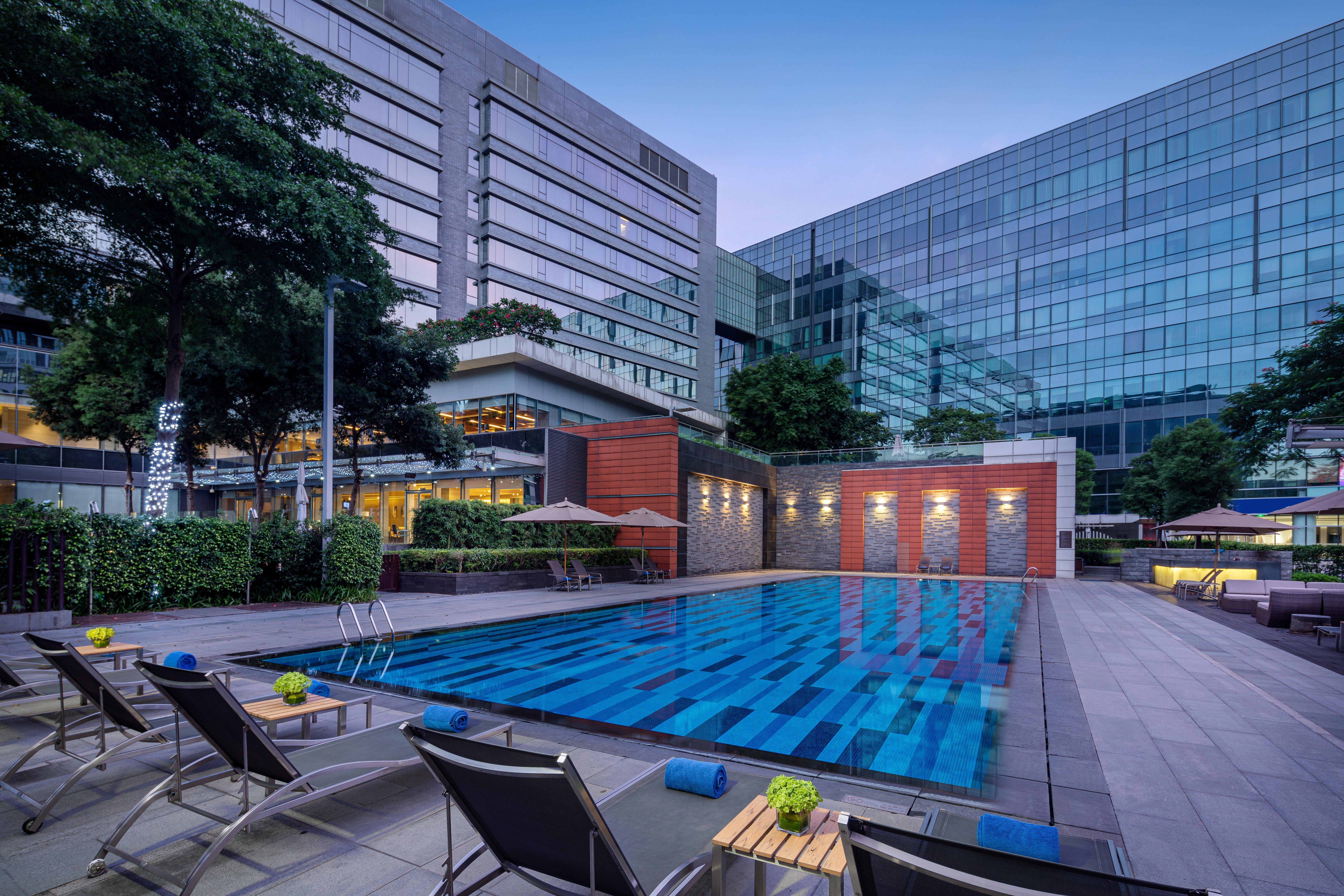 Crowne Plaza Guangzhou Huadu By Ihg - Free Shuttle Bus Between Hotel To Exhibition Center During Canton Fair Exterior foto
